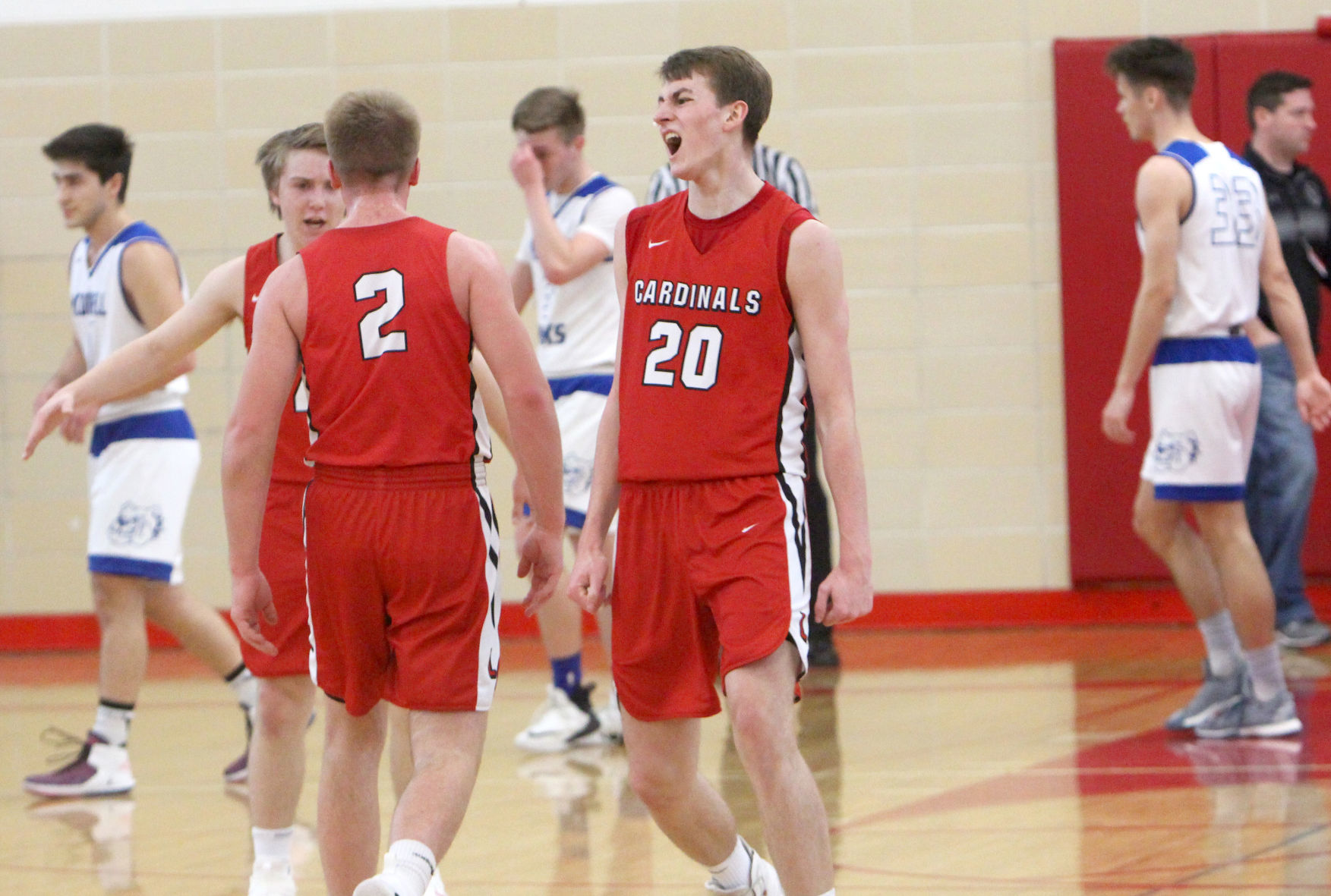 McDonell boys basketball vs Luck at Chi-Hi 3-9-19